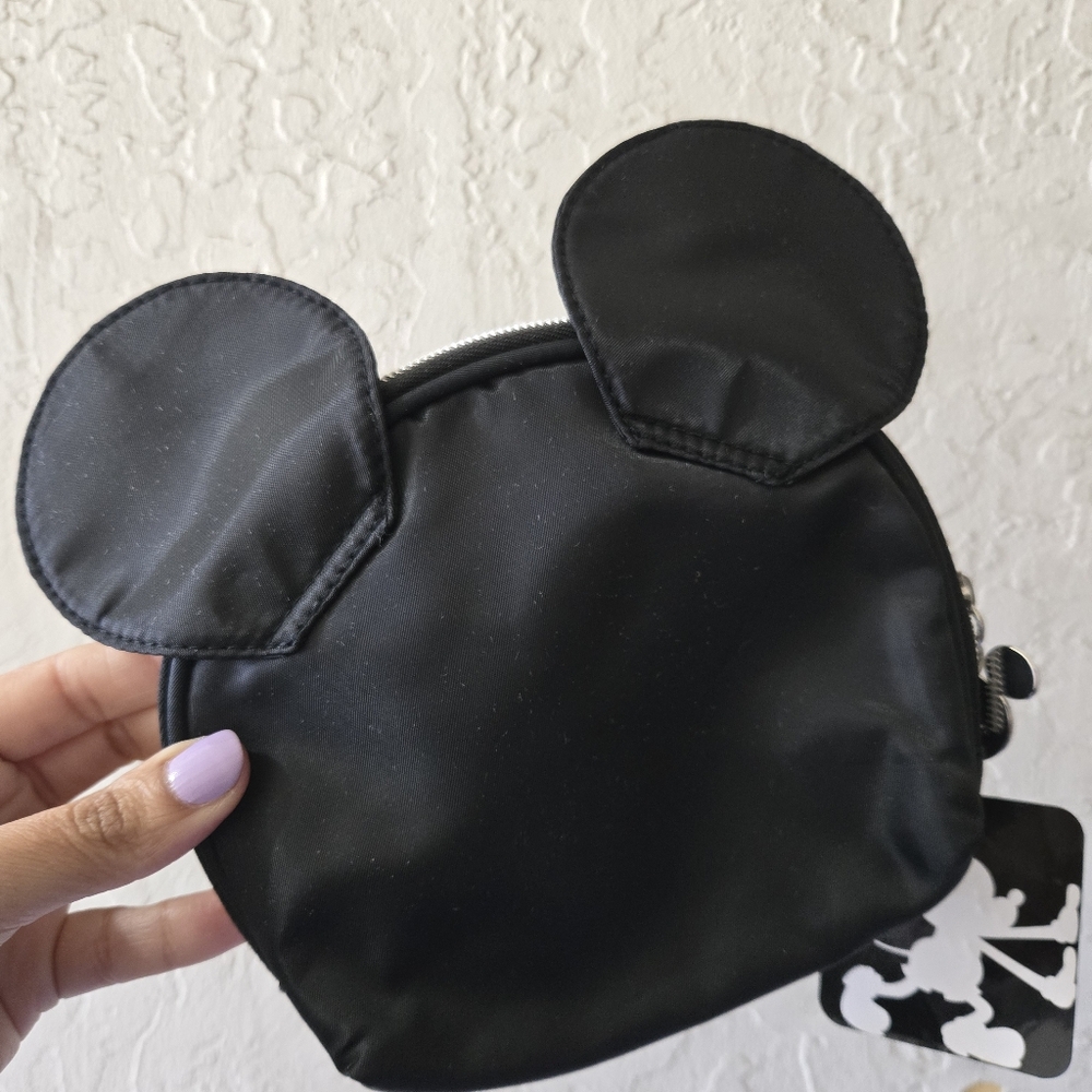 Mickey Mouse Black Mini Pouch